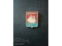 Badge of the city of Nikolaev, USSR.