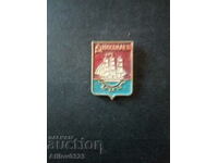 Badge of the city of Nikolaev, USSR.