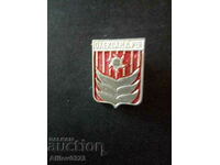 Badge of the city of Oleksandria, Ukraine, USSR.