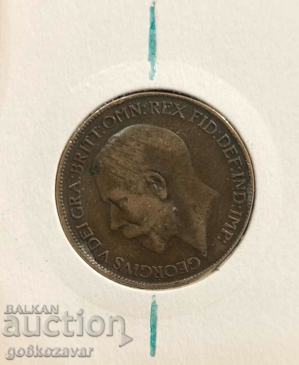 Great Britain King George V Double Head Double Coin Rare RRR with price 110.00 BGN | € 56.24