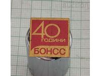 BONSS 40 years STUDENTS BADGE