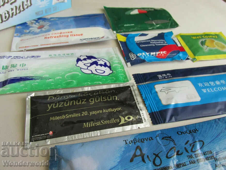 O colecție de șervețele umede din întreaga lume, nedeschise cu preț 20.00 BGN | € 10.23 O colecție de șervețele umede din întreaga lume, nedeschise cu preț 20.00 BGN | € 10.23