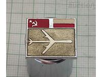 AEROFLOT USSR-POLISH BADGE