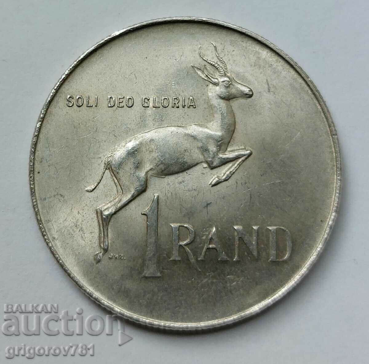 1 rand silver South Africa 1966 - silver coin