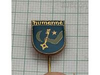 HUMENNE SLOVAKIAN COAT OF COAT OF CITY BADGE