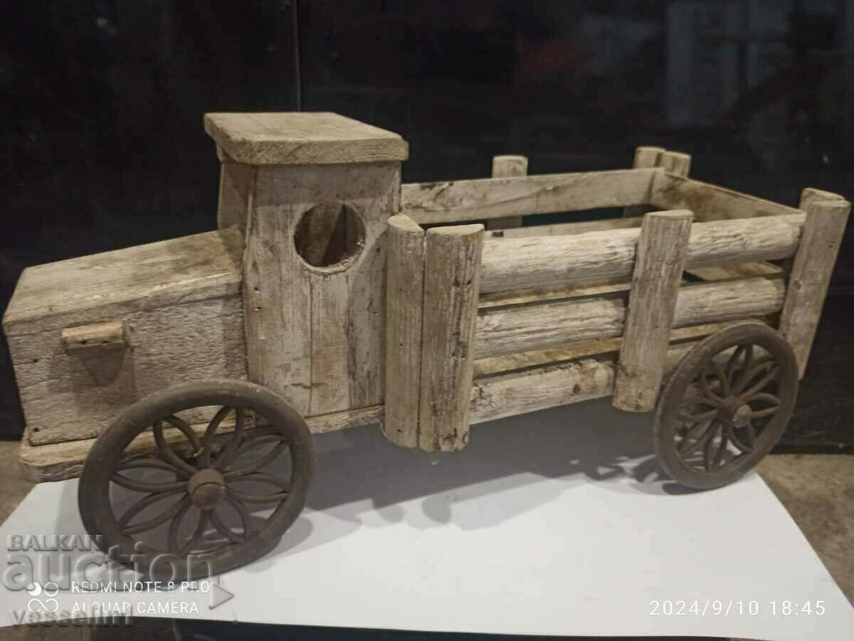 Wooden truck with price 15.00 BGN | € 7.67 Wooden truck with price 15.00 BGN | € 7.67