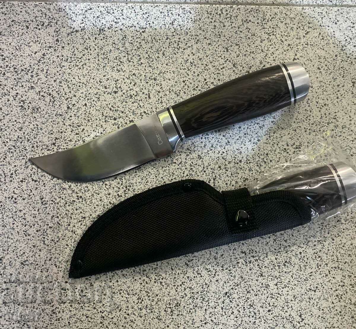 Hunting knife - FALCON 110 x 230 mm - 65X13 with price 20.50 BGN | € 10.48