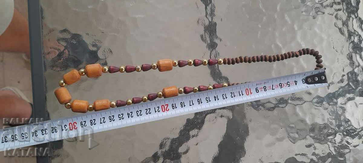 Ξύλινο κολιέ με τιμή 10.00 BGN | € 5.11 Ξύλινο κολιέ με τιμή 10.00 BGN | € 5.11