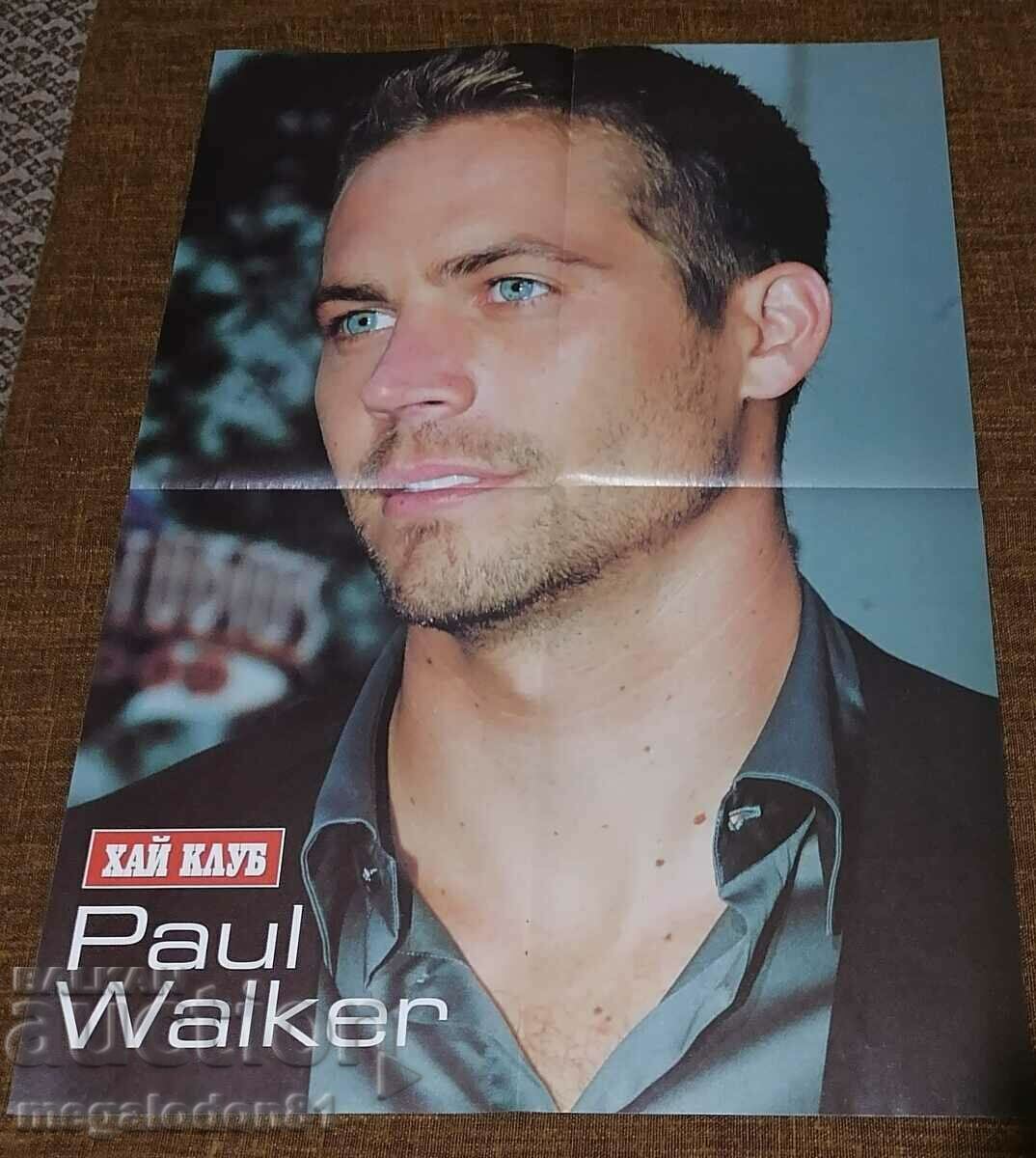 Double poster (front and back) - Paul Walker/Friends with price 4.00 BGN | € 2.05 Double poster (front and back) - Paul Walker/Friends with price 4.00 BGN | € 2.05