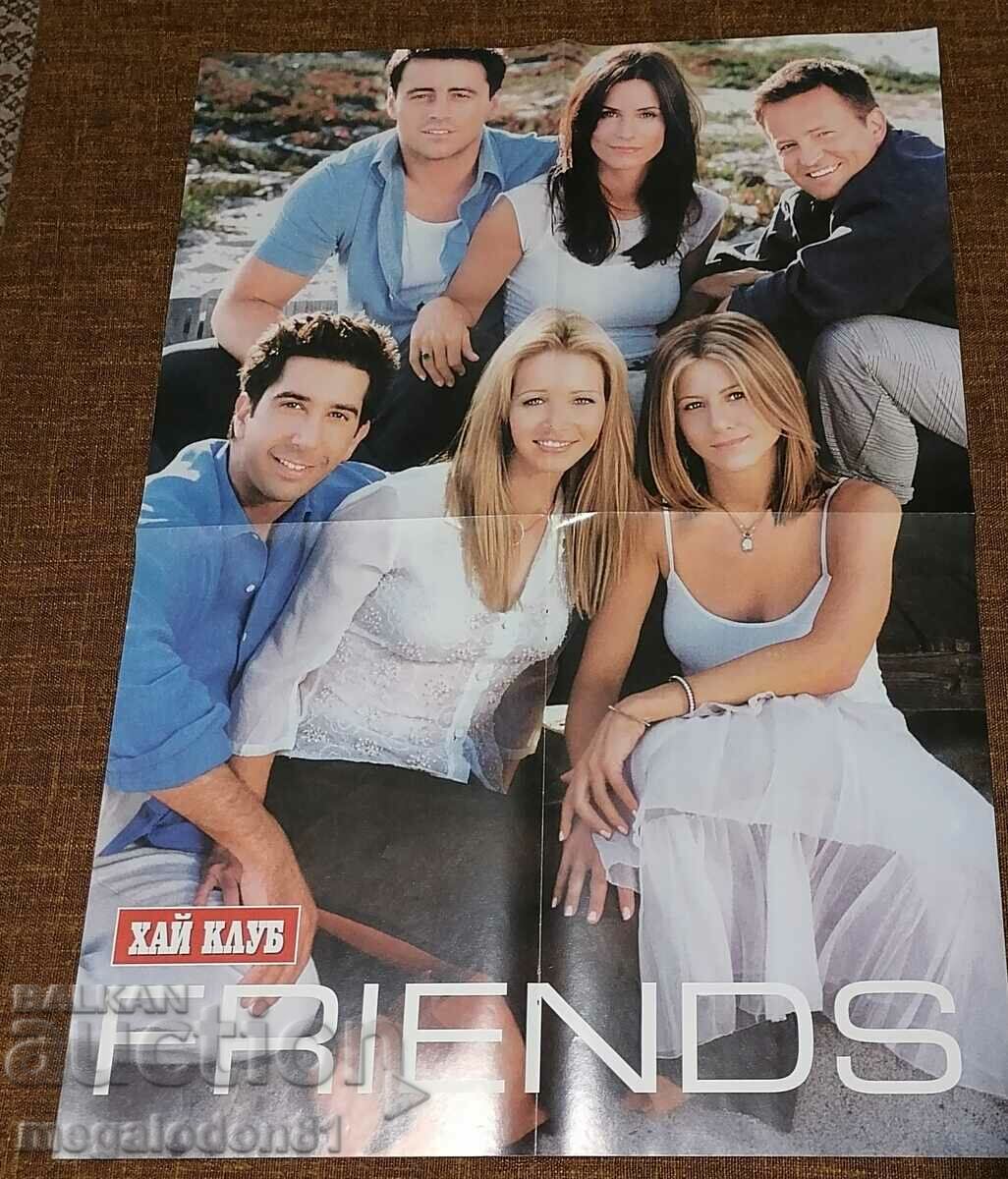 Poster dublu (față și spate) - Paul Walker/Friends