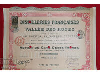 ACTION 500 FRANC 1904 ROSE DISTILLERY