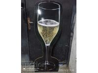 Wine advertisement large glass 160cm/57cm