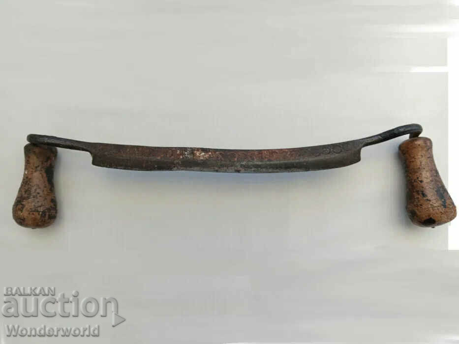 Auction Bulgarian antique forged rocker Auction Bulgarian antique forged rocker