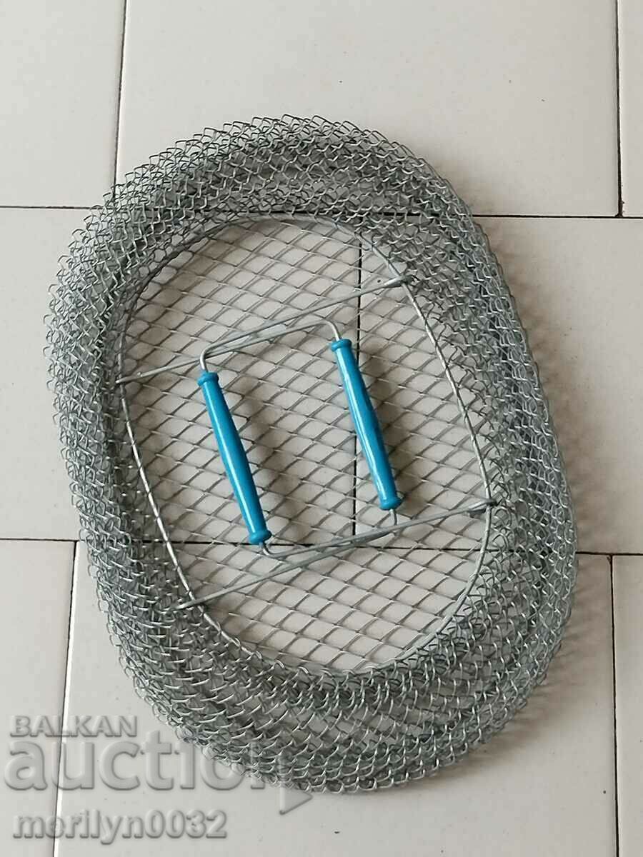 Delivery of Old mesh fish tank fishing bag USSR