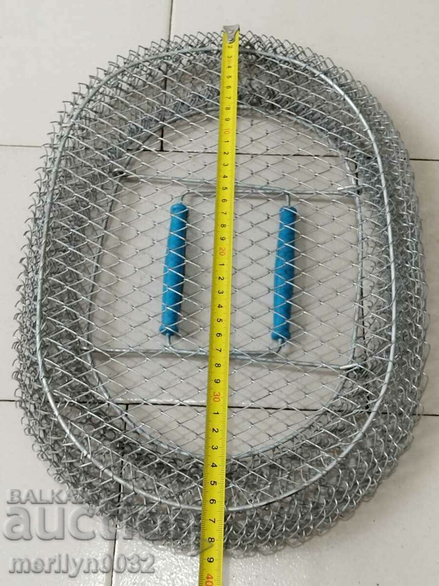 Old mesh fish tank fishing bag USSR - 6