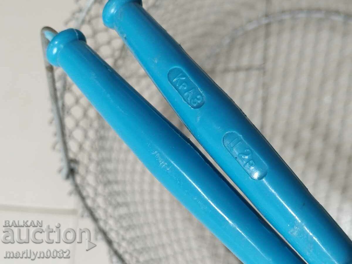 Old mesh fish tank fishing bag USSR - 7