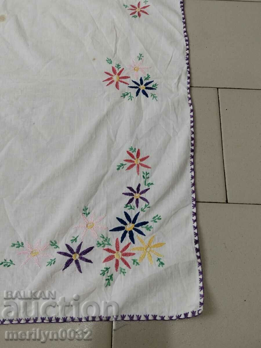 Old embroidered check, tablecloth, milo, Bulgarian embroidery with price 43.00 BGN | € 21.99