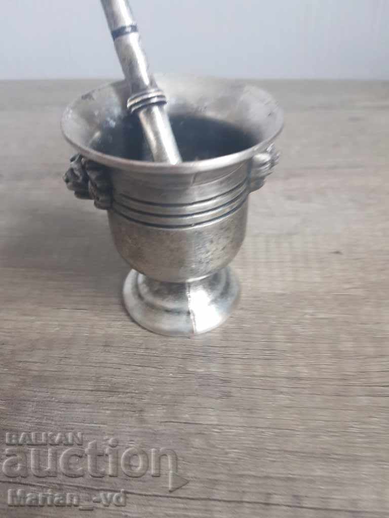 An old little mortar and pestle - 5