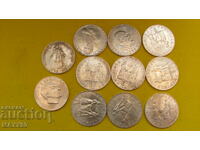 25 shillings silver 11 pieces