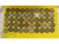 50 BGN silver 1930 - 50 pieces