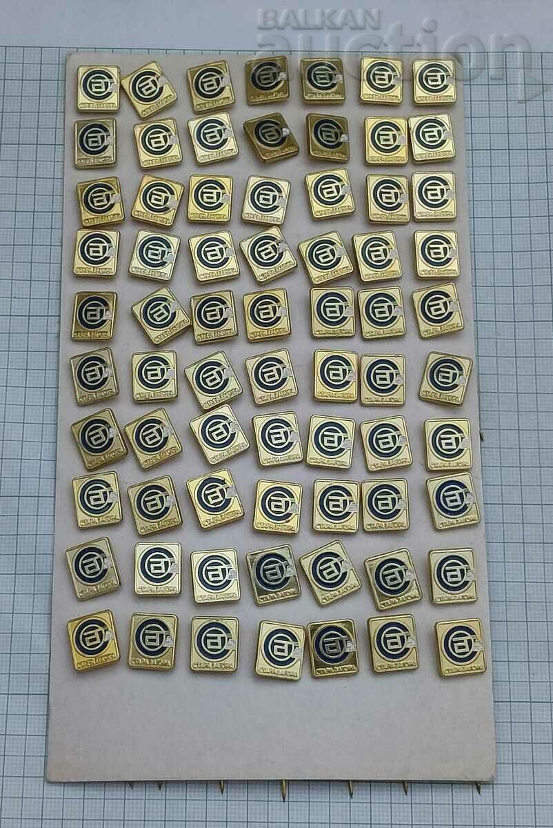 CO "AVTOTRANSPORT" STARA ZAGORA BADGES LOT 70 PIECES /