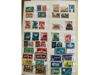 Bulgarian philately-Postage stamps-Lot-100