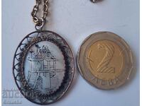 Antique mother of pearl engraved locket