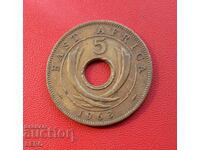 British East Africa-5 cent 1963