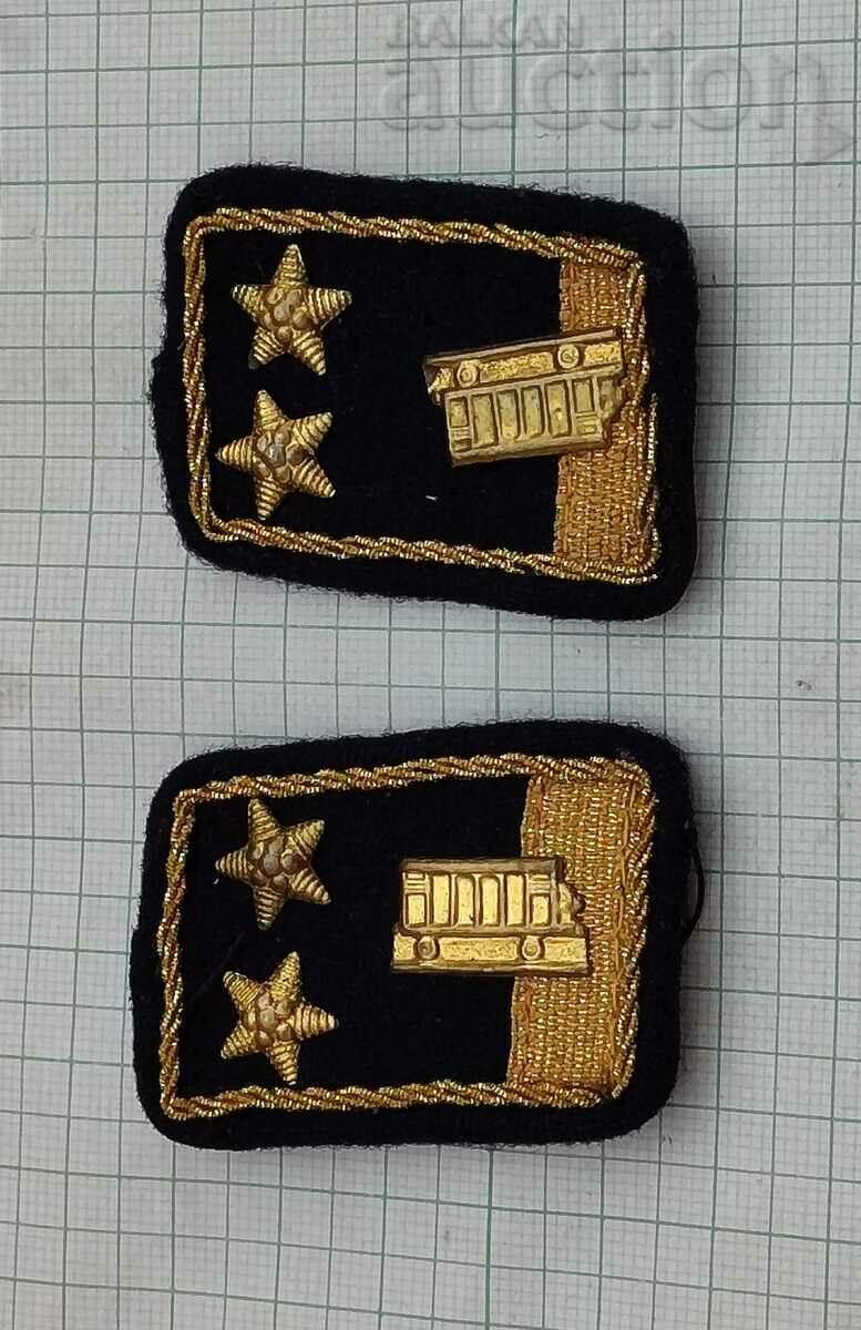 RAILWAY TROOPS MONOGRAMS PETLITZI OFFICER