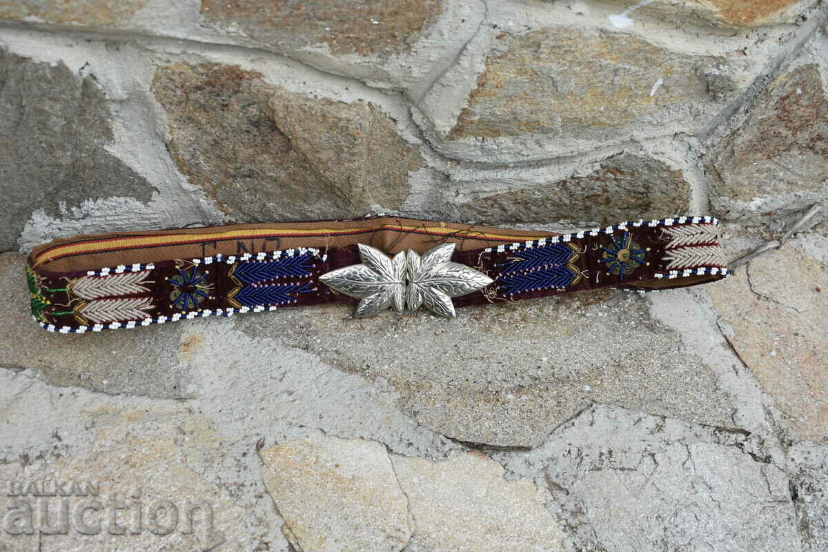 Beaded belt for folk costume pafti