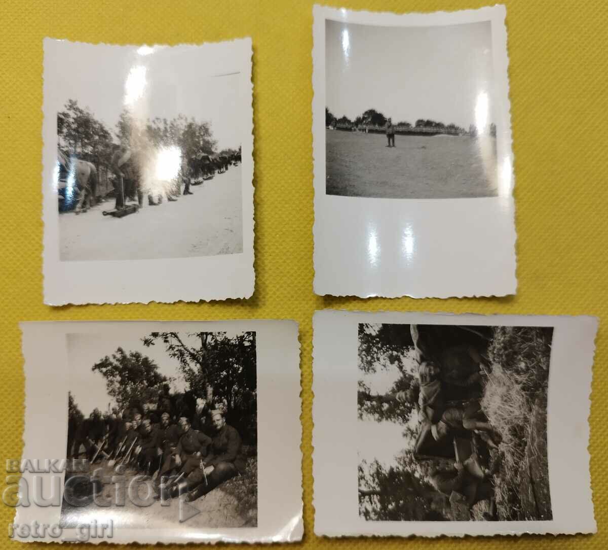 Old military photos - 4 pcs.