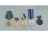 WW2 BULGARIA NIVERSARY MEDALLS LOT 5 ΤΕΜ