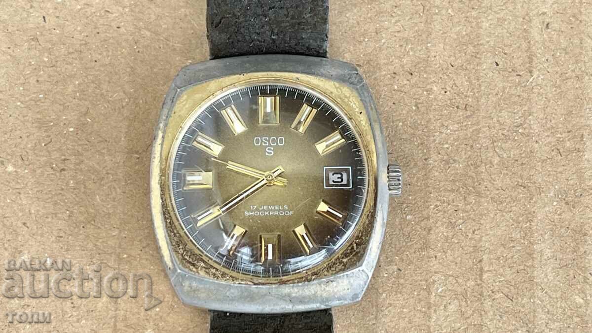 OSCO SWISS MADE CAL 7422/2 RARE WORKS WITHOUT WARRANTY MOT!!!