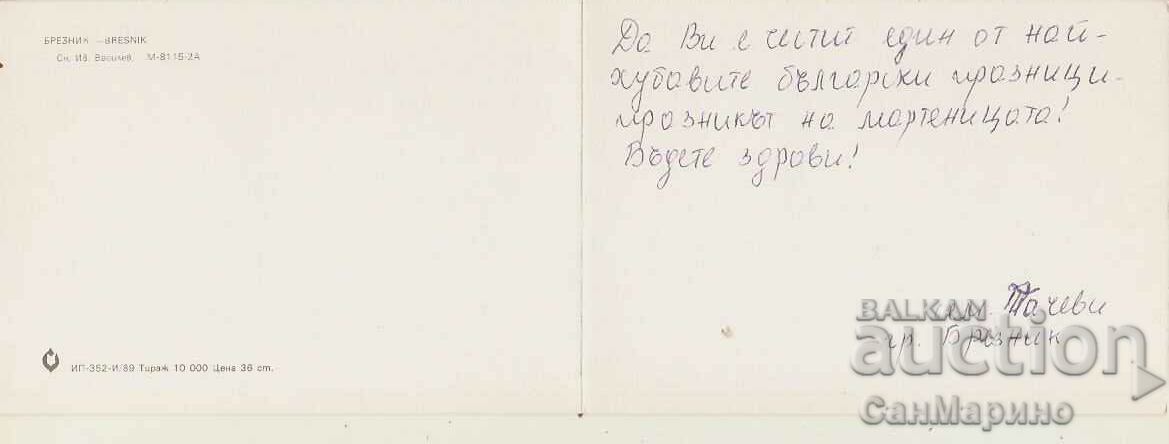 Auction Card Bulgaria Breznik Views* Auction Card Bulgaria Breznik Views*