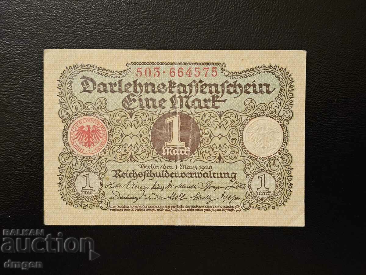 1 mark Germany 1920