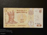 1 leu Moldova 2010