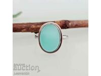 5046 Silver ring with Chalcedony