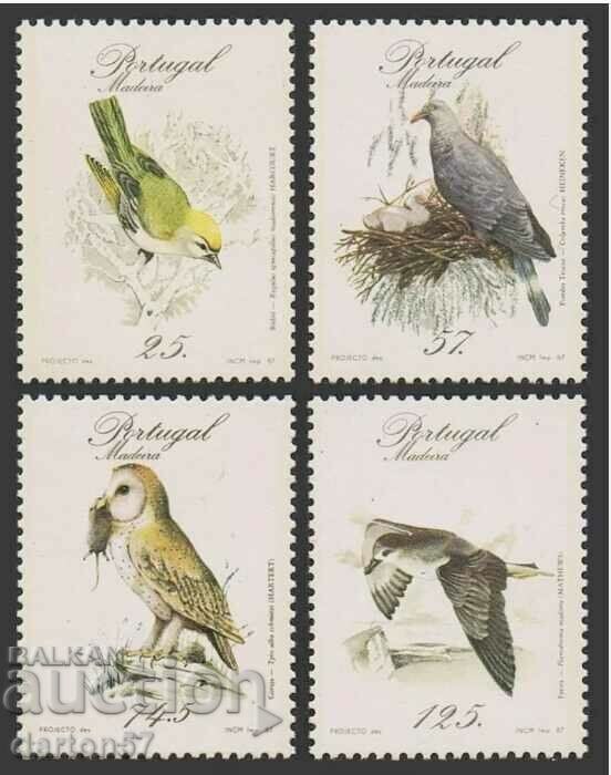 1987 Portugal /Madeira/ "Birds" (Part I) pure series