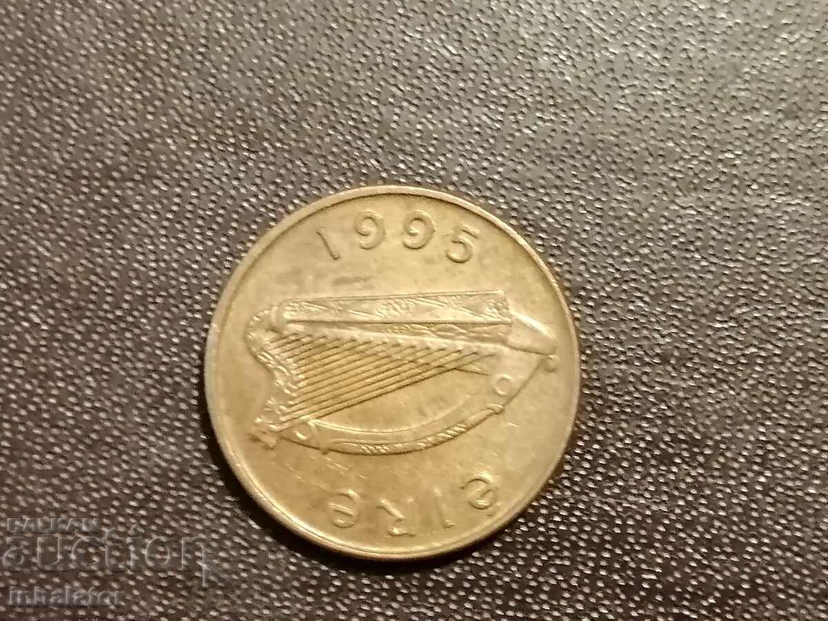 1995 Eire 1 δεκάρα