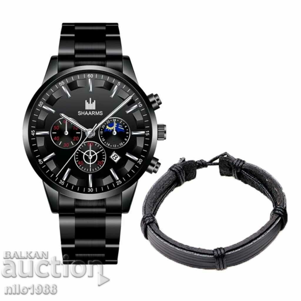 Men's elegant waterproof BASID watch