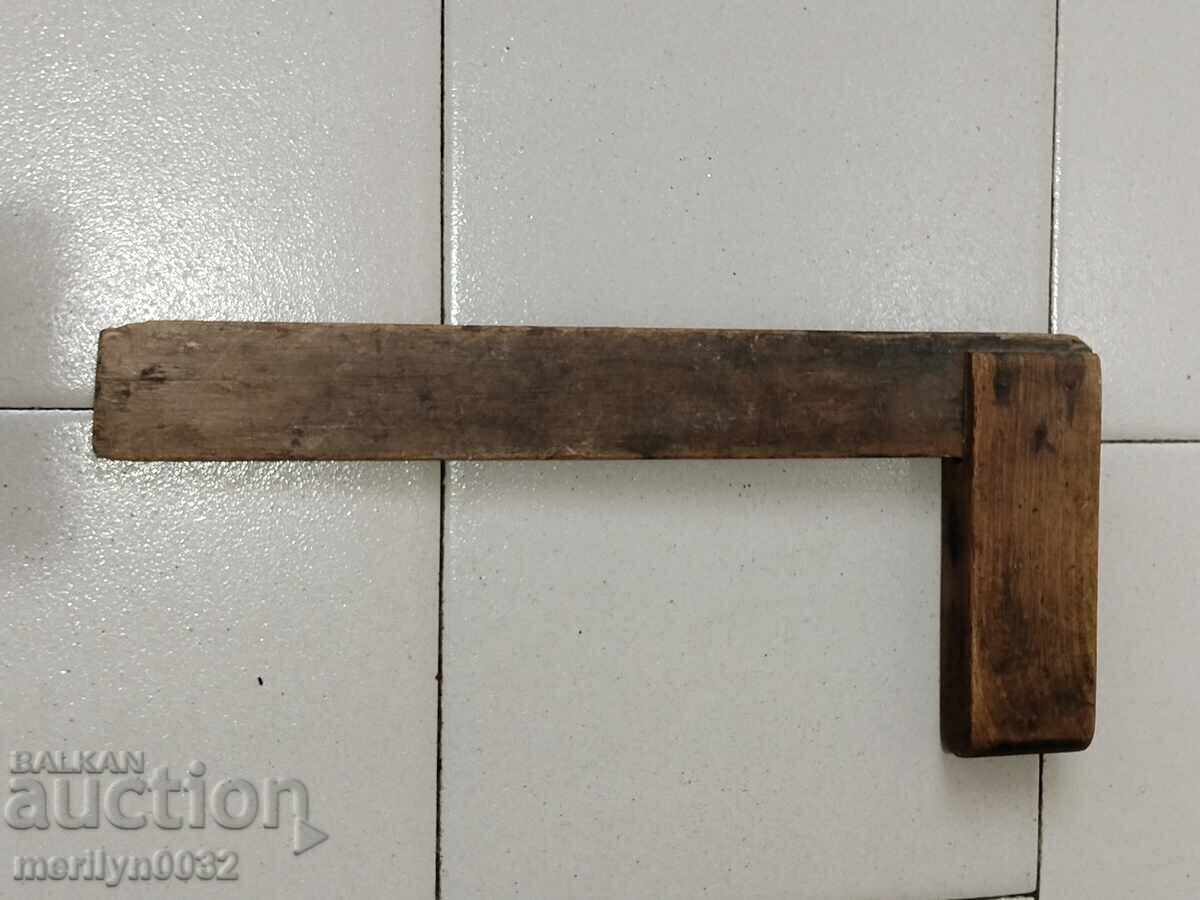 Old carpentry angle wooden tool with price 43.00 BGN | € 21.99 Old carpentry angle wooden tool with price 43.00 BGN | € 21.99