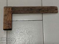 Old carpentry angle wooden tool