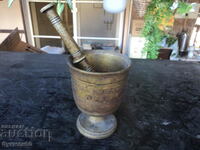 Bronze mortar and pestle