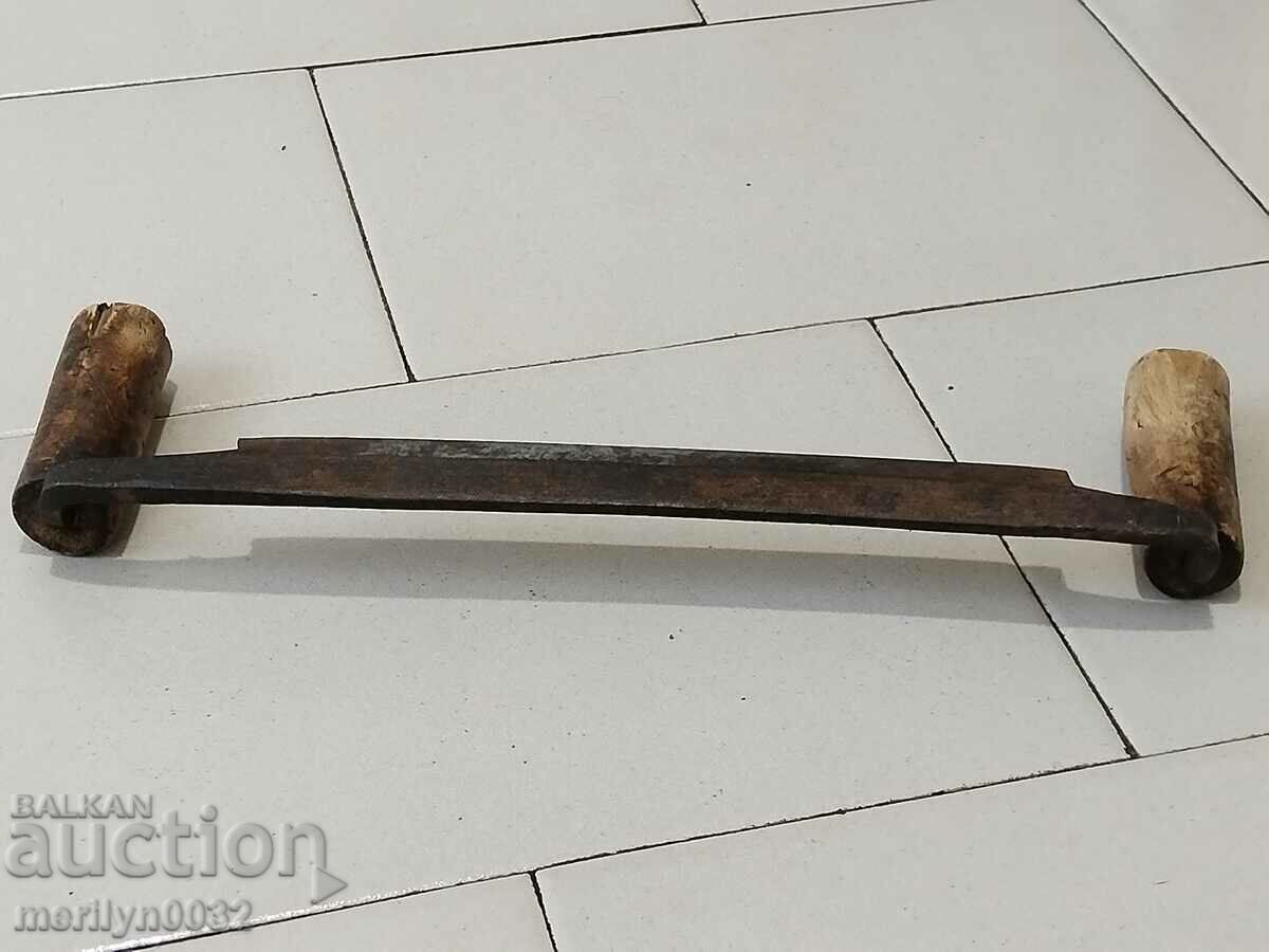 Old hand wrought iron tool - 6 Old hand wrought iron tool - 6