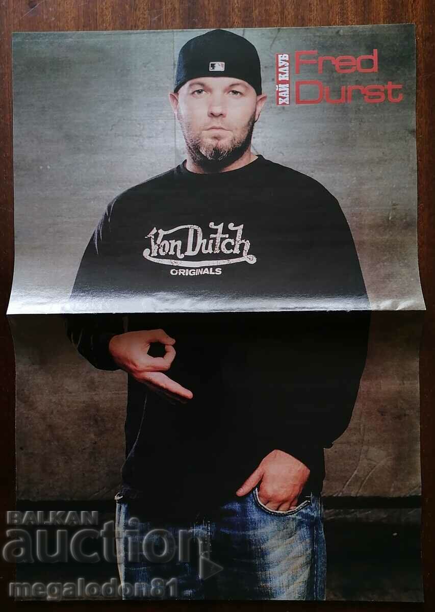 Poster (double-face and back) - Lenny Kravitz/Fred Durst with price 6.00 BGN | € 3.07 Poster (double-face and back) - Lenny Kravitz/Fred Durst with price 6.00 BGN | € 3.07