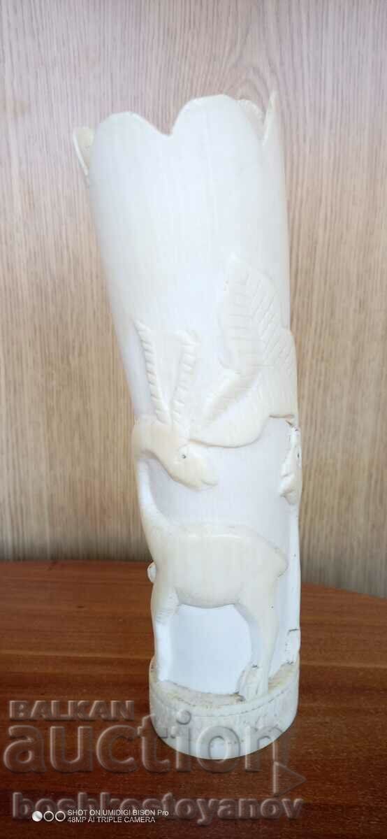 ivory vase