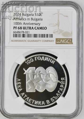 BGN 10 2024 Athletics NGC PF 68 Ultra Cameo