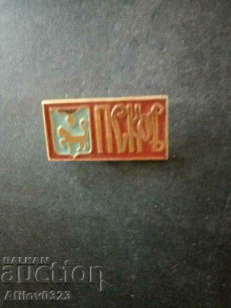 Pskov badge.