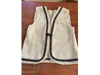 VEST WOOL NEW HANDMADE KNIT