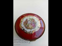 A unique Limoges porcelain box